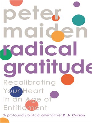 cover image of Radical Gratitude
